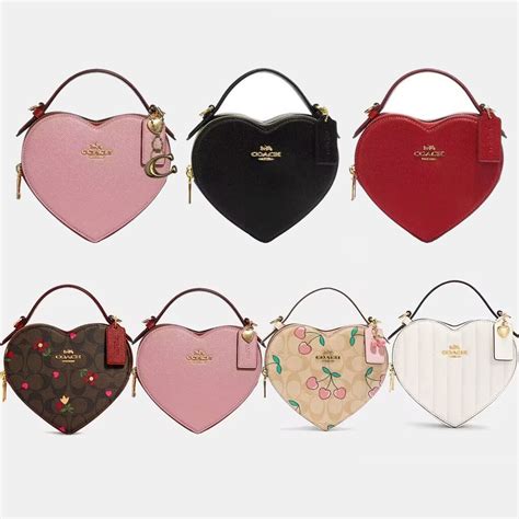 bolsa coach corazon